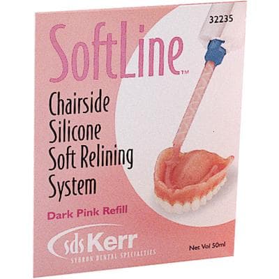 SoftLine Chairside Silicone Soft Relining Material Refill Kit, Dark Pink, 50 mL Cartridge, 32235 thumbnail 18