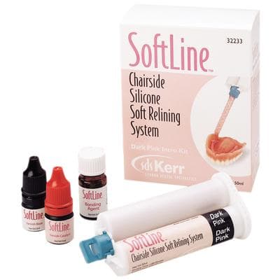 Kerr Softline Chairside Silicone Soft Relining System, Dark Pink Intro Kit, 32233 thumbnail 8