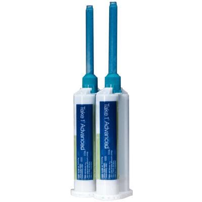 Take 1 Advanced VPS Impression Material, Tray Body Wash, Heavy Body, Regular Set, Dark Blue, 50 ml Cartridge Refill, 2/Pk, 33963 thumbnail 22