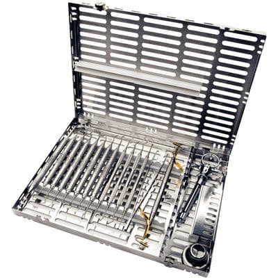 Hu-Friedy IMS Signature Series Collection Amalgam Standard Set-Up, Large 16-Instrument Cassette, White, IMN4162 thumbnail 7