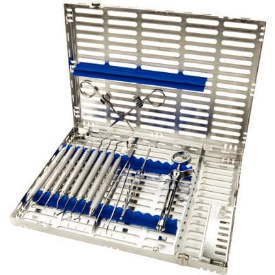 Hu-Friedy IMS Signature Series Collection Composite/Crown Prep Standard Set-Up, 16 Instrument Cassette, Blue, IMCOMPOSIT thumbnail 8