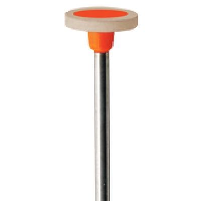 Meisinger Luster Diamond Flexible Polisher for IPS e.max – Wheel, Gray/Orange, Fine, High Shine, 11.0 mm, DPO06, 2/Pkg thumbnail 2