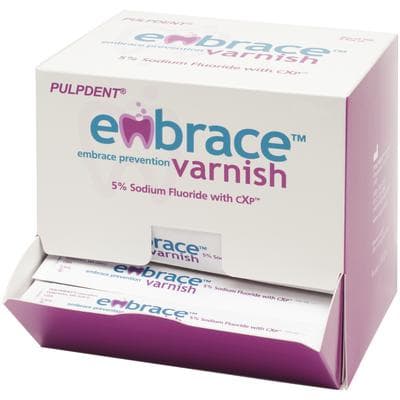 Embrace Varnish 5% Sodium Fluoride with CXP, Unit Dose with Applicator Brush, 0.4 ml, Bubblegum, 200/Pk, FV200 thumbnail 16