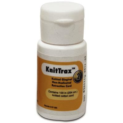 KnitTrax Plain Knitted Gingival Retraction Cord, Size #2 (Thick), 100" per Pack, 07-585 thumbnail 16