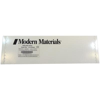 Modern Materials Utility Wax Strips, Small, Red, 11" x 1/16", 114/Box, 50094293 thumbnail 11