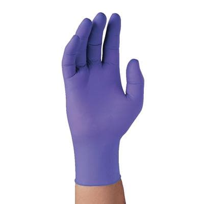 Halyard Purple Nitrile Powder-Free Exam Gloves, Small, 100/Box, 53431 thumbnail 10