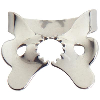 Ivory Tiger Rubber Dam Clamp, #1T, Bicuspid, Serrated, Winged, Stainless Steel, 50057841 thumbnail 12