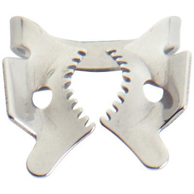Ivory Tiger Rubber Dam Clamp, #56T, Winged, Serrated Jaws, Regular/Large Molar, Stainless Steel, 1/Pk, 50057853 thumbnail 11