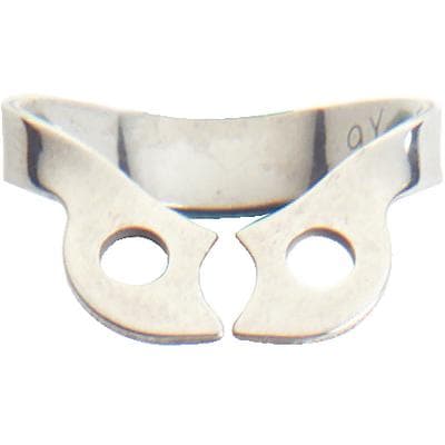 Ivory Rubber Dam Clamp, Wingless, #W2, Bicuspid/Premolar, Stainless Steel, 50057510 thumbnail 15