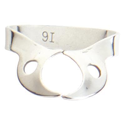 Ivory Rubber Dam Clamp, Wingless Molar, #W14, Stainless Steel, 50057554 thumbnail 13