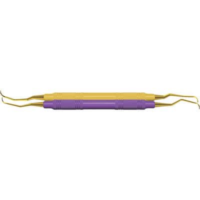 XP Sharpen-Free Double Gracey Curette Kit, Anterior & Posterior, EagleLite Resin Handle, 3/8", 2/Pk, AEDGKXPX thumbnail 12