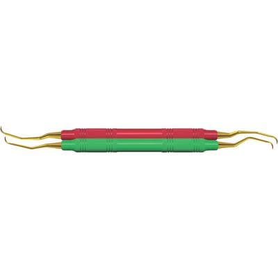 American Eagle Double Gracey Mini Kit XPX, Mini Anterior & Mini Posterior Curettes, EagleLite Resin Handle, Sharpen-Free XP Technology, 2/Pk, AEDGMKXPX thumbnail 8