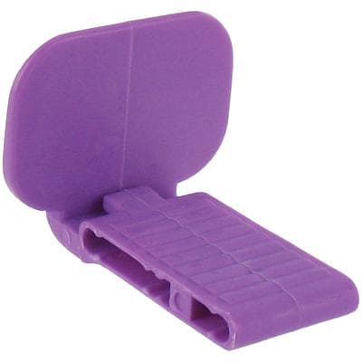 RAPiD Positioning System Posterior Bite Blocks, Purple, Reusable, 25/Pkg, 408620 thumbnail 2