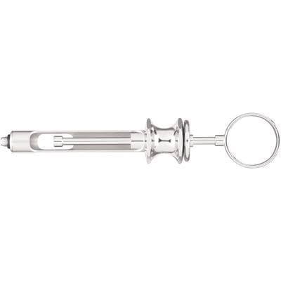 Miltex Self-Aspirating Syringe Type A, 1.8 cc, Chrome, Single, 76-100 thumbnail 10