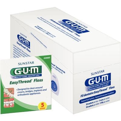GUM EasyThread Floss Sample Packs, 100 Envelopes/Box, 3200PQ thumbnail 13