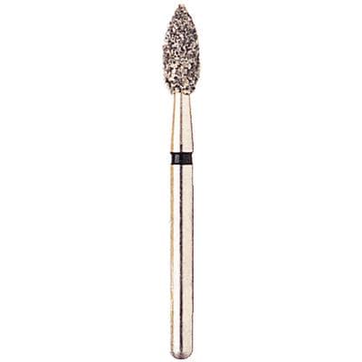 LA Axxess Football Shaped Diamond Bur, Friction Grip, Coarse, 5/Pk, 815-1419 thumbnail 10