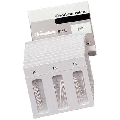 Kerr SybronEndo Absorbent Paper Points, ISO Standardized #15, White, Bulk Pack, 200/Pk, 13971 thumbnail 11