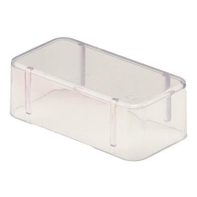 Zirc Magnetic Bur Block Cover, 14-Hole, 1" High Standard, Clear Plastic, 50Z404, 1/Pk thumbnail 19