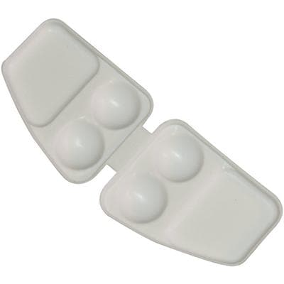 Zirc Single Use Mixing Wells, 4-Well, White, 144/Package, ZRC-20Z496V thumbnail 5