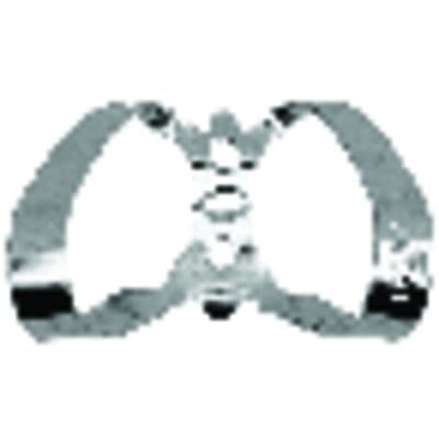 Ivory Rubber Dam Clamp #9, Winged Labial, Stainless Steel, Single Clamp, 50057384 thumbnail 17