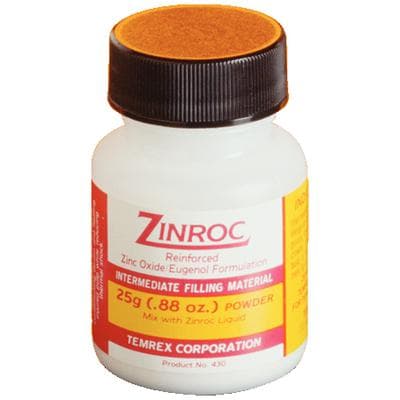Temrex Zinroc Intermediate Filling Material & Cement Powder, White, 25g, 430 thumbnail 4