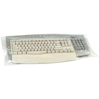 Plasdent Standard Keyboard Cover Sleeves with Cuff, 22" x 14", Clear Plastic, 250/Box, PS400 thumbnail 14