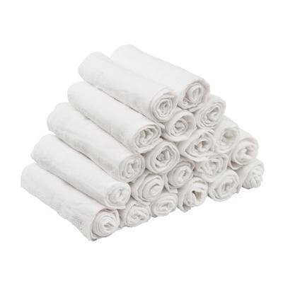 White Towel Services Aromatherapy Refreshment Towels, Lavender Scented, 100% Cotton, 9" x 9", White, 500/Case, R09-LV-500 thumbnail 7