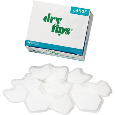Dry Tips® Cotton Roll Alternative, Large, White, 50/Pkg, 291542 thumbnail 3