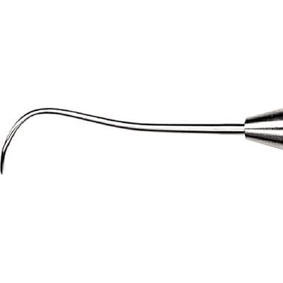 Nordent Double-Ended Explorer #3CH Cowhorn, Medium Round Handle, Stainless Steel, REX3CH thumbnail 9