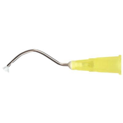Stat-Flo Hemostatic Infusor Pre-Bent Tips, 19 Ga, Yellow, Luer Lock, 20/Pk, 312102 thumbnail 20