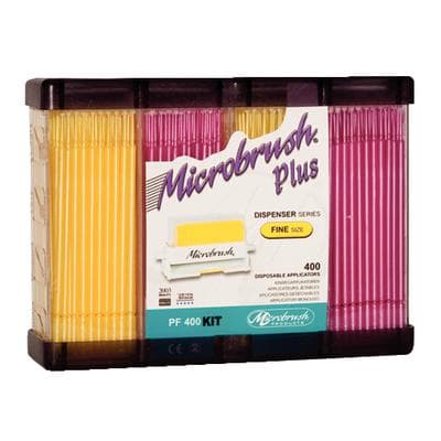 Microbrush Plus Micro-Applicator Dispenser Refills, Fine, Yellow/Pink, 400/Pk, PF400 thumbnail 20