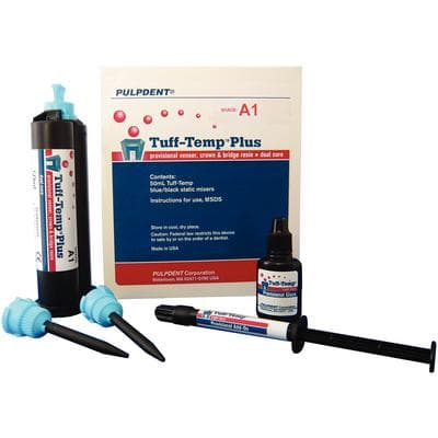 Tuff-Temp Plus Provisional C&B Resin, A1, 50 mL Automix Cartridge Kit, TTPA1 thumbnail 20
