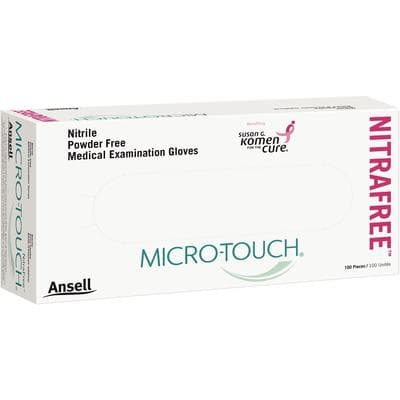 Micro-Touch NitraFree Pink Nitrile Exam Gloves, Powder-Free, Non-Sterile, Small, 100/Box, 6034511 thumbnail 22