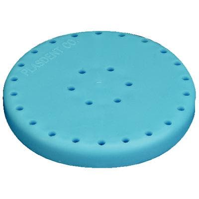 Plasdent Magnetic Bur Block, Large Round, 28 Holes (FG/RA), Neon Blue, 1/Pk, 400BLS-2 thumbnail 3