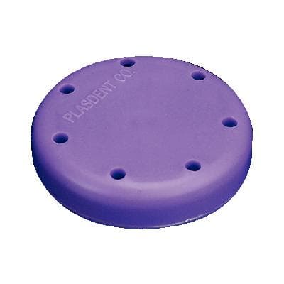 Plasdent Small Round Magnetic Bur Block, 7-Hole, Neon Purple, 400BS-S10, 1/Pk thumbnail 9