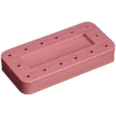 Plasdent Magnetic Bur Block, Rectangular, 14 Holes FG/RA, Coral, Autoclavable, 1 Each (400BR6) thumbnail 3