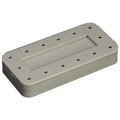 Plasdent Magnetic Bur Block, 14-Hole, Rectangular, Gray, 1/Pk, 400BR-9 thumbnail 10