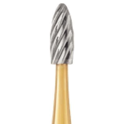 SS White T&F 12-Blade Carbide Bur, Egg (Football) Shape, FG, #7377, 5/Pack, 15377-5 thumbnail 9