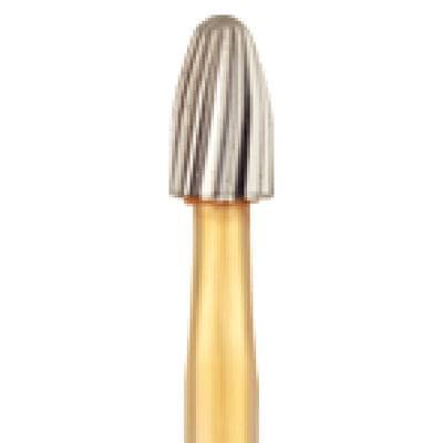 SS White Trimming & Finishing Carbide Burs, FG, Egg/Football, #8408, 20-Blade, 5/Pk, 15409-5 thumbnail 10