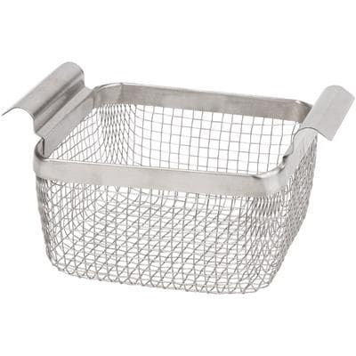 L&R PC-3 Ultrasonic Cleaner Stainless Steel Mesh Basket, Solid-Sided with Handles, 1/Pkg thumbnail 9
