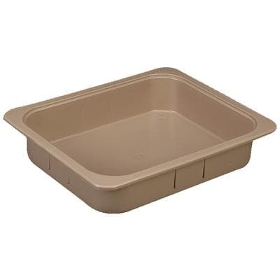 Plasdent Operation Tub, Beige, 9-3/8" W x 11-1/2" L x 2-5/8" H, 3/4" Lip, Autoclavable, 500TB-7 thumbnail 3