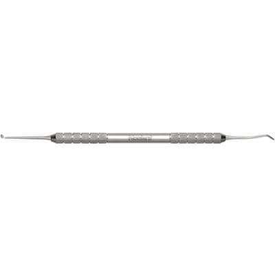 Nordent Cleoid-Discoid Carver #1 (90-93), Double-Ended, Medium Round Handle, 1.5 mm Blade, Stainless Steel thumbnail 11