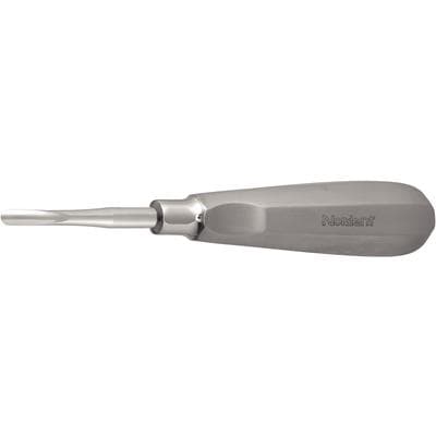 Nordent #34 Seldin Surgical Elevator, Straight, Smooth, Single End, Stainless Steel, Standard Blade with Thumb Grip Handle thumbnail 9