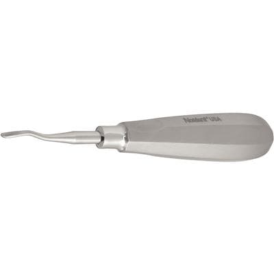 Nordent #46R Back-Action Surgical Elevator, Standard Blade, 3.2mm, Hexagonal Handle, Single End, Stainless Steel, E46R thumbnail 7