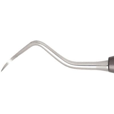 Nordent University of Texas Sickle Scaler #107/108, Double-Ended, Posterior, Standard Round Handle, Stainless Steel, RSCUT107-108 thumbnail 2