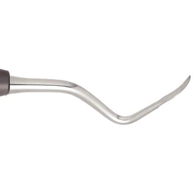 Nordent University of Texas Sickle Scaler #107/108, Double-Ended, Posterior, Standard Round Handle, Stainless Steel, RSCUT107-108 thumbnail 3