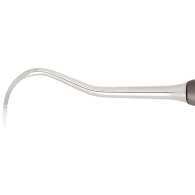 Nordent Classic Scaler, Single-Ended, Anterior Sickle N5 (H5), Standard Medium Round Handle, Stainless Steel, RSCN5 thumbnail 2