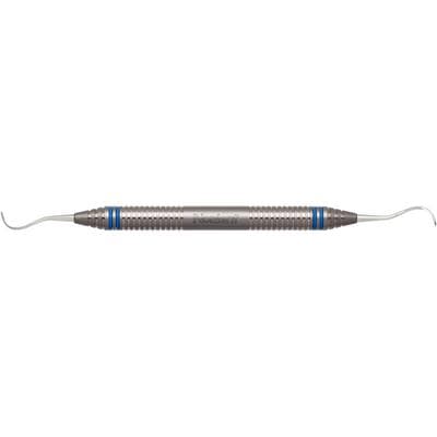 Nordent McCall Universal Curette #17/18, Double End, DuraLite ColorRings Handle, Stainless Steel, 1/Pkg thumbnail 5