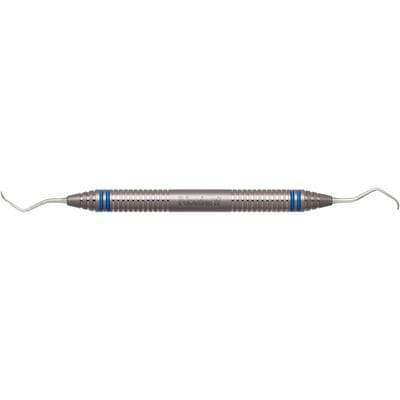 Nordent M-23 Doeppler Posterior Sickle Scaler, Double-Ended, DuraLite ColorRings Handle, Stainless Steel, 1/Pkg thumbnail 3