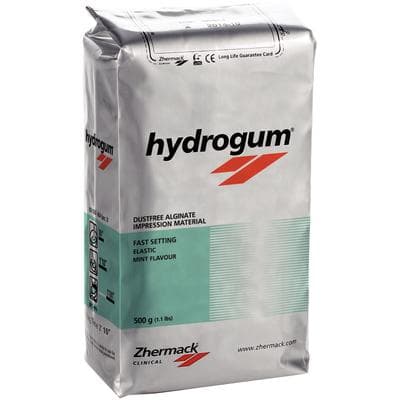Zhermack Hydrogum Fast-Set Alginate Impression Material, Mint, Green, 500 g (1.1 lb) Bag, C302025 thumbnail 9